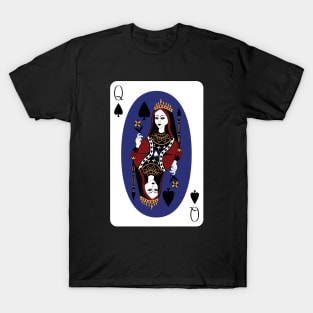 Queen of Spades Illustration T-Shirt